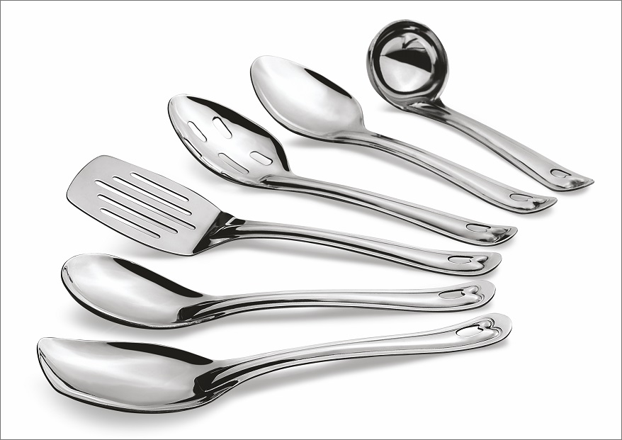 STAINLESS STEEL 6 PIECES COOKING AND SERVING SPOONS SET Miinox Wares